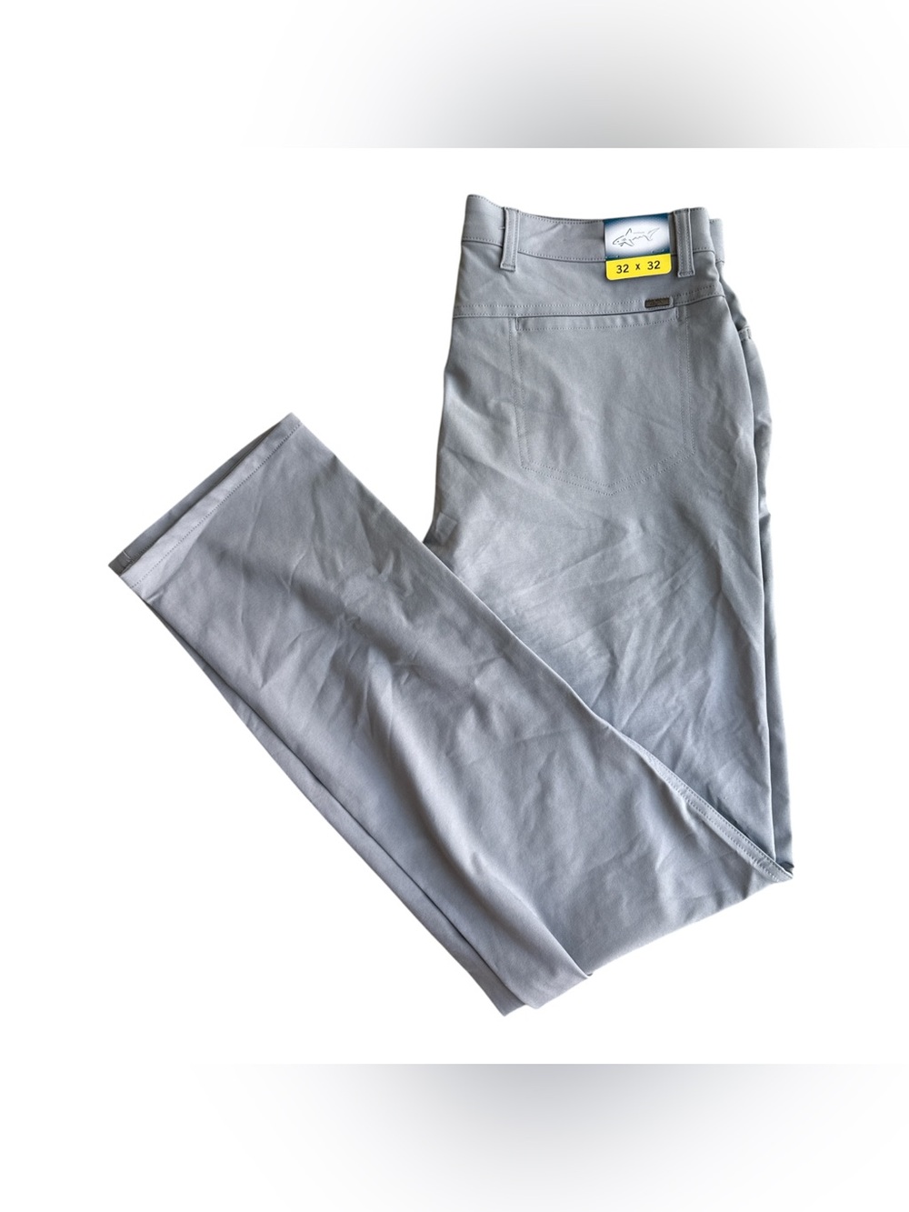 New with Tags Greg Norman Men's Light Gray Performance Golf Pants